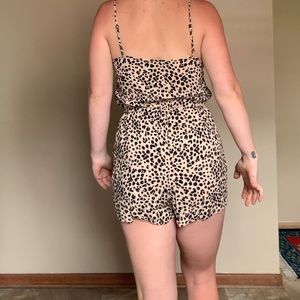 Leopard romper